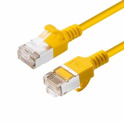 Microconnect V-FTP6A05Y-SLIM networking cable Yellow 5 m Cat6a U/FTP [STP] 