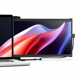 Mobile Pixels Duex Max DS computer monitor 35.8 cm [14.1"] 1920 x 1080 pixels Full HD LCD Black 