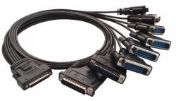 Moxa CBL-M68M25x8-100 SCSI cable Grey 1 m 68-p 
