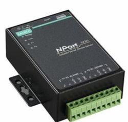 Moxa NPORT 5232I W/ ADAPTER - NPORT 5232I, 2xRS422/485, INKL - NPort 5232I w/ adapter - Warranty: 24M