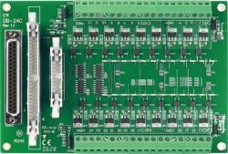Moxa 24-CHANNEL OPEN-COLLECTOR OUTP - DB-24C [INKL. 1,5 M 50-PIN FLA - DB-24C CR - Warranty: 24M