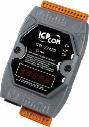 Moxa DeviceNet Slave / Modbus Maste - GW-7243D-G CR - GW-7243D-G CR - Warranty: 24M