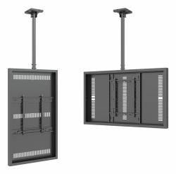 Multibrackets M Pro Series Enclosure 55" Slim Ceiling Medium Black 