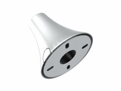 Multibrackets M Pro Series - Floor To Ceiling Plate Chrome 