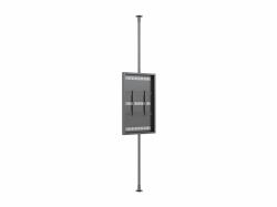 Multibrackets M Pro Series - Enclosure 55" Floor to Ceiling Medium Black 