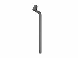 Multibrackets M Pro Series - Extension Pipe Gravity Center Black 