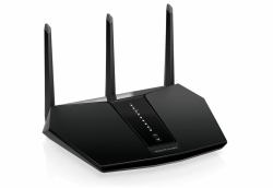 NETGEAR Nighthawk AX/5-Stream AX2400 WiFi 6 Router [RAX30] wireless router Gigabit Ethernet Dual-band [2.4 GHz / 5 GHz] Black 