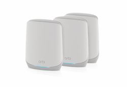 NETGEAR Orbi RBK763S Tri-band [2.4 GHz / 5 GHz / 5 GHz] Wi-Fi 6 [802.11ax] White 7 Internal - RBK763S-100EUS 