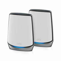 NETGEAR Orbi RBK852 AX6000 WiFi 6 Mesh System Tri-band [2.4 GHz / 5 GHz / 5 GHz] Wi-Fi 6 [802.11ax] Grey, White 8 Internal 