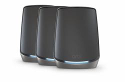 NETGEAR Orbi 860 AX6000 WiFi System black edition Tri-band [2.4 GHz / 5 GHz / 5 GHz] Wi-Fi 6 [802.11ax] 4 Internal 