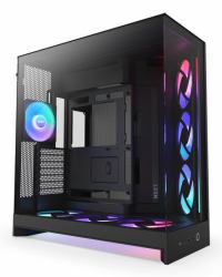 NZXT H9 Flow RGB+ Midi Tower Black 