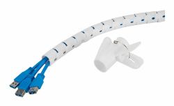 Neomounts ADS06-142WH Cable sleeve - for 1-5 cables - universal 