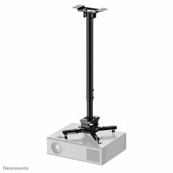 Neomounts CL25-550BL1 Beamer ceiling mount - h 74,5-114,5 cm - easy-install - full motion 