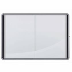 Nobo Premium Plus Magnetic Lockable Notice Board Sliding Door 27xA4 
