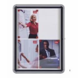 Nobo Premium Plus Outdoor Magnetic Lockable Notice Board 6xA4 