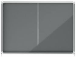 Nobo 1915338 insert notice board Indoor Grey Aluminium 