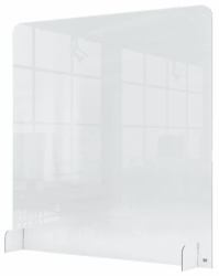 Nobo Clear Acrylic Protective Counter Partition Screen 700x850mm 