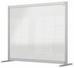 Nobo Premium Plus Clear Acrylic Protective Desk Divider Screen Modular System 1200x1000mm 