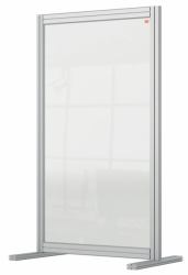 Nobo Premium Plus Clear Acrylic Protective Desk Divider Screen Modular System 600x1000mm 