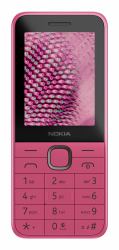 Nokia 225 [2024] - 4G, VoLTE, 2,4", 0,3MP, 64MB/128MB Pink 
