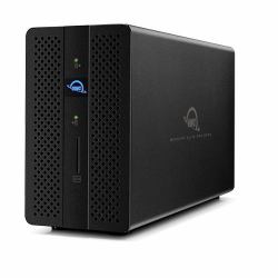 OWC Thunderbolt 3 Dock and Dual-Drive RAID Solution. 2x Thunderbolt 3 