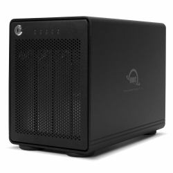 OWC ThunderBay 4 HDD/SSD enclosure Black 2.5/3.5" 