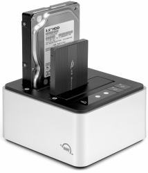OWC Drive Dock USB 3.2 Gen 2 [3.1 Gen 1] Type-C Black, Silver 