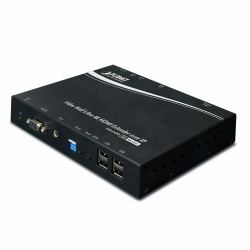 PLANET IHD-410PR AV extender AV receiver Black 