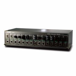 PLANET MC1500 network equipment chassis 2.4U Black 