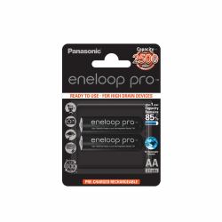 Panasonic 2500mAh, 1.2V Rechargeable battery AA 