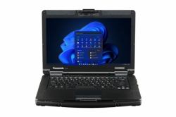 Panasonic Toughbook 55 MK3 Intel® Core™ i5 i5-1345U Laptop 35.6 cm [14"] Touchscreen Full HD 16 GB DDR4-SDRAM 512 GB SSD Wi-Fi 6E [802.11ax] Windows 11 Pro Black  - UK version