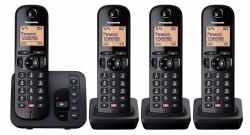 Panasonic KX-TGC264EB telephone DECT telephone Caller ID Black  - UK version