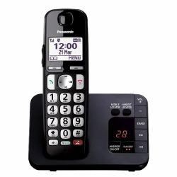 Panasonic KX-TGE820EB telephone DECT telephone Caller ID Black  - UK version