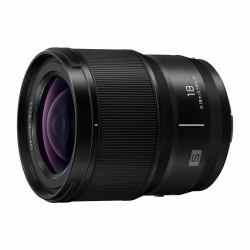 Panasonic S-S18 MILC Wide-angle Black 