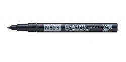 Pentel N50S marker 1 pc[s] Bullet tip Black 