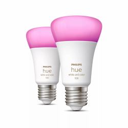 Philips Hue White and colour ambience A60 – E27 smart bulb – 1100 [2-pack] 