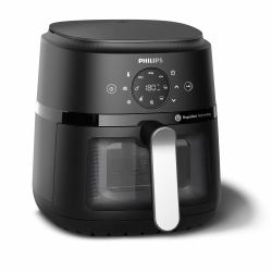 Philips 2000 series NA221/00 fryer Single 4.2 L Stand-alone 1500 W Hot air fryer Black, Silver 