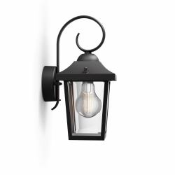 Philips by Signify Philips myGarden Buzzard Wall Light 60W E27 No-bulb 