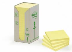Post-It 654-1T self-adhesive label Yellow 16 pc[s] 