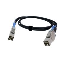 QNAP CAB-PCIE10M-8644-4X Serial Attached SCSI [SAS] cable 1 m Black 