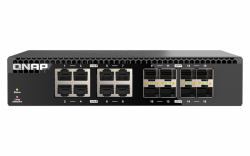 QNAP QSW-3216R-8S8T network switch Unmanaged L2 10G Ethernet [100/1000/10000] Black 