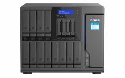 QNAP TS-1655 NAS Tower Intel Atom® C5125 8 GB DDR4 0 TB QNAP Turbo System Black 