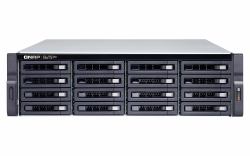 QNAP TS-h1683XU-RP NAS Rack [3U] Intel Xeon E E-2236 128 GB DDR4 0 TB QuTS hero Black 