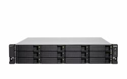 QNAP TS-H1886XU-RP-R2 NAS Rack [3U] Intel® Xeon® D D-1622 32 GB DDR4 0 TB QuTS hero Black, Grey 