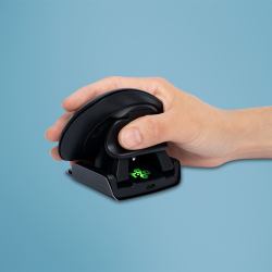 R-Go Tools Ergonomic mouse R-Go Twister, with break software, ambidextrous mouse for both hands, foldable, bluetooth and wired 