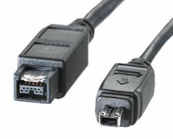 ROLINE IEEE1394b FireWire Cable, 9/4-pin, Type A-C 1.8 m 