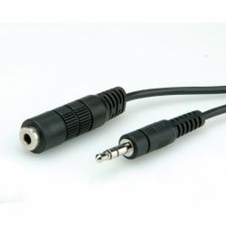 ROLINE 3.5mm Extension Cable, M/F 5 m 