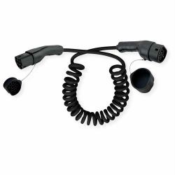 ROLINE EV-LADEKABEL SPIRALE.TYP2.1-PH - 32A.7.4KW.3M