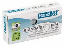 Rapid Staples Standard 10/4 Galvanized Box of 1000 