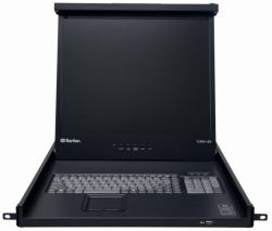 Raritan T1900 rack console 48.3 cm [19"] 1280 x 1024 pixels Black 1U 